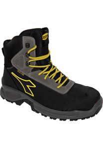 Diadora Utility Sport High S7S, bottes de s&eacute;curit&eacute; Dia-tex unise , couleur: Noir/Gris Fonc&eacute; , taille: 46 EU