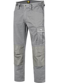 Diadora Utility Rock Stretch Performance, workwear pants , color: Grey , size: S
