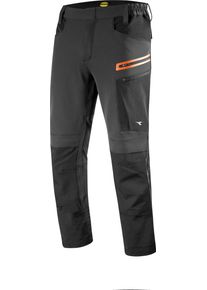 Diadora Utility Hybrid Performance, spodnie robocze , kolor: ciemnoszary/czarny , rozmiar: XL