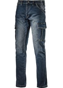 Diadora Utility Stone Cargo, workwear jeans , color: Dark Blue , size: 30