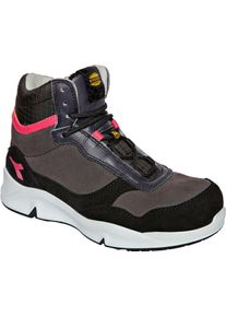 Diadora Utility Athena Mid S3L, stivali di sicurezza da donna , colore: Grigio Scuro/Fucsia , dimensione: 41 EU
