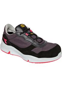 Diadora Utility Athena Textile Low S1PL, calçado de segurança pa , cor: Cinzento Escuro/Cor-De-Rosa , tamanho: 38 EU