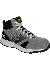 Diadora Utility Lite Mid S3S, safety boots unisex , color: Grey/Black , size: 42 EU