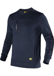 Diadora Utility Litework Crew, workwear sweatshirt , color: Dark Blue/Black , size: M