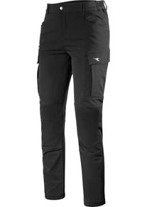 Diadora Utility Athena Ability, workwear pants women , color: Black , size: 40
