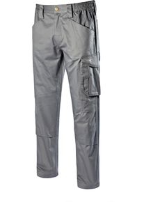 Diadora Utility Rock Performance Light, workwear pants , color: Grey , size: S