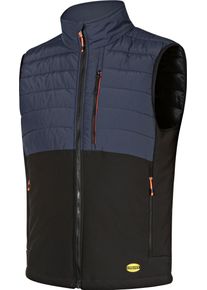 Diadora Utility Oslo Hybrid, workwear vest , color: Black/Dark Blue , size: XL