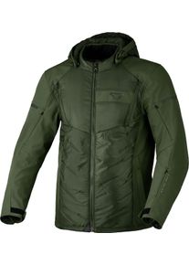 Macna Cocoon 2.0, veste textile imperm&eacute;able , couleur: Vert Fonc&eacute; , taille: M