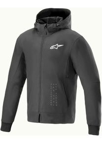 Alpinestars Radium Tech Hoodie, kurtka tekstylna , kolor: Czarny/Biały , rozmiar: XXL