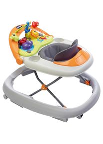 Chicco Lauflernhilfe, Grau, Mehrfarbig, Metall, Textil, 65x47x50 cm, Spieltisch mit Musik, Spielzeug, Babyspielzeug, Lauflernwagen