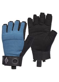 Black Diamond Crag Half-Finger Gloves Gloves (XL, black/blue)