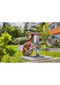 Gardena Tauchdruckpumpe »5900/4 inox automatic, 1771-20« 5900 l/h max. Fördermenge in blau