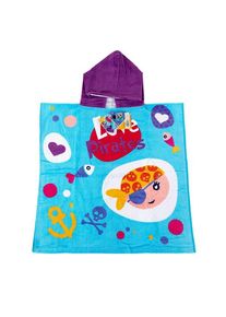 Kids Licensing - Towel Poncho Pirates 60x120cm