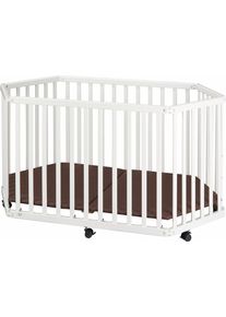 tiSsi Laufgitter »weiß, 6-eckig« bis 25 kg zusammenklappbar; Made in Europe in weiß