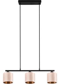 my home Pendelleuchte »JOSIE in beige, Größe Ø 12 cm Höhe: 150 cm