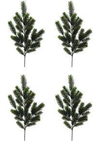 Creativ green Winterliche Kunstpflanze »Weihnachtsdeko« Zweig benadelt in grün, Größe B/H/L: 67 cm