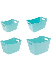 keeeper Aufbewahrungskorb »lotta« 1,8 l - 20 l, hochwertiger Kunststoff in blau