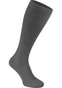 Fußgut Fußgut Stützkniestrümpfe »Vital- und Reisestrümpfe« 3 Stk. tlg. Baumwollmischung in grau, Größe 3 (42/43/44)