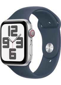 Apple Smartwatch »Watch SE Aluminium« (4,4 cm / 1,73) Watch OS 10 in silberfarben, Größe M/L
