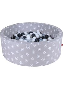 KNORRTOYS Bällebad »Soft, Royal Grey« mit 300 Bällen; Made in Europe in weiß