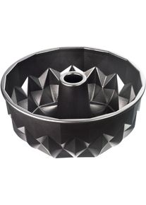 Kaiser Backformen Backform »Inspiration« Mit geometrischer Oberflächenstruktur in schwarz, Größe Ø 25 cm