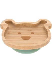 Lässig Lässig Teller »Little Chums, Dog« mit Saugnapf in blau