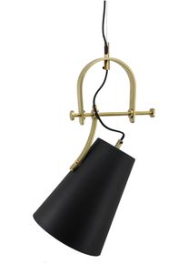 Kayoom Hängeleuchte »Hängelampe Calone 287« E27 1 Stk. puristisches Design in braun, Größe Höhe: 54 cm