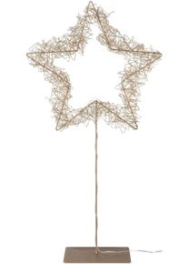 Creativ Light Dekostern »Weihnachtsstern, Weihnachtsdeko« aus Metall in goldfarben