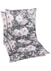 GO-DE Sesselauflage »Sesselauflage nieder« in grau, Größe B/H/T: 50 cm x 100 cm x 48 cm