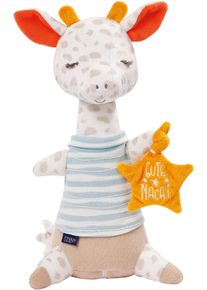 babyFEHN Fehn Plüschfigur »Gute Nacht, Giraffe« Einschlafhilfe, mit Glow-in-the-dark-Bestickung in bunt