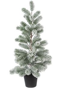 Creativ Deco Künstlicher Weihnachtsbaum »Weihnachtsdeko in grün, Größe Höhe: 69 cm bis