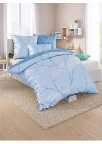 wäschepur Wäschepur Bettwäsche 2 Stk. tlg. in blau, Größe B/L: 40 cm x 80 cm