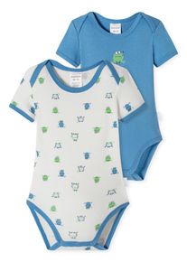 Schiesser Mädchen Body »Natural Love« in blau, Größe N-Gr