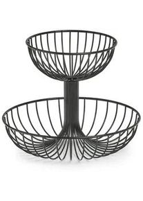zeller Present Etagere , Metall , rund , 32x32x26 cm , Geschirr, Tischkultur & Serviergeschirr, Etageren