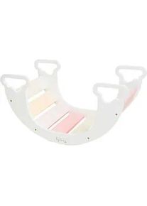 Wippe , Multicolor, Weiß , Holz , Birke , Sperrholz , 40x75x37 cm , EN 71, Ce , Babymöbel & Kindermöbel, Babyzimmer, Babywippen & Babyschaukeln