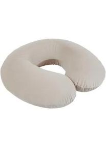 Boxxx Reisekissen , Taupe , Textil , Füllung: Polyurethan (PUR),Schaumstoff , 24 cm , Textiles Vertrauen - Oeko-Tex® , Heimtextilien, Kopfpolster & Bettdecken, Nackenrollen & Hörnchen