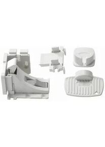 Baby Dan Schubladensicherung , Weiß , Kunststoff , 4x4x4 cm , BPA-frei, Made in Europe , Babysicherheit, Kindersicherung
