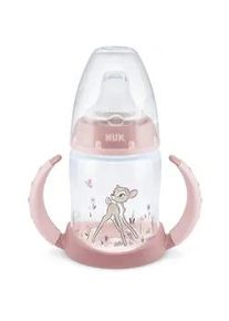 Nuk Babyflasche , Rosa, Transparent , Kunststoff , 150 ml , 10.8x17.8x7.5 cm , BPA-frei , Füttern, Babyfläschchen