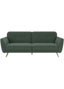 Mid.you Schlafsofa , Grün , Textil , Eukalyptusholz , massiv , Füllung: Kaltschaum , 222x87.5x83 cm , Schlafen auf Sitzhöhe , Babymöbel & Kindermöbel, Kinderzimmer & Jugendzimmer, Schlafsofas