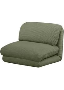 Livetastic Schlafsessel , Olivgrün , Metall, Textil , 82x58x78 cm , Bsci , Wohnzimmer, Sofas & Couches, Schlafsofas, Schlafsessel