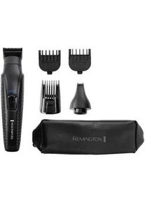 Russell Hobbs Haarschneider , Blau, Schwarz , Kunststoff , 4x3x17 cm , Grüner Punkt , selbstschärfende Klingen, Ladestandsanzeige, abwaschbar , Freizeit & Co, Wellness & Gesundheit, Körperpflege, Haarstyling