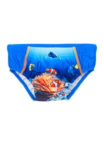 Playshoes Calções de banho 'Underwater World' em azul Tamanho 74/80 Estampado com motivo