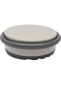Bodentürstopper BIG DISK, Ø 96 mm, VE 2 Stk, Höhe 30 mm, mittelgrau Wagner