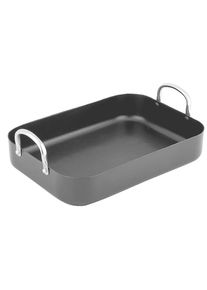 CS Koch-Systeme , Bräter »Solaris« 1 Stk. tlg. Aluminium , schwarz/silberfarben