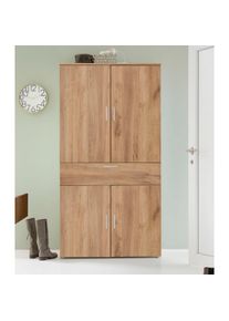 PAROLI , Garderobenschrank »Susa« , gold craft oak