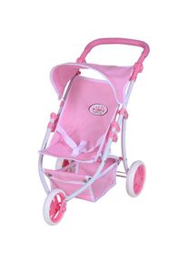 KNORRTOYS , Puppenbuggy »Lio - Princess White Rose« , Princess White Rose