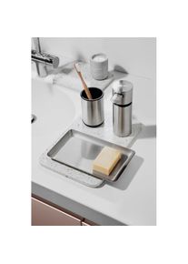 Blomus, Duftkerze &raquo;FRAGA&laquo;, hellgrau (micro chip), Beton, Wachs, &Oslash;/H: 9 cm x 11 cm, hellgrau (micro chip)