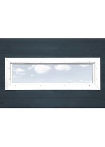 Weka , Fenster BxTxH: 125x5,9x40 cm , weiß