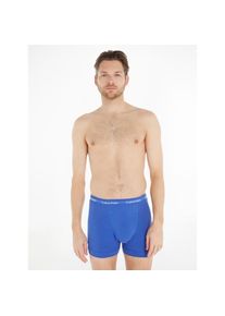 Calvin Klein Underwear, Herren, Trunk &raquo;CK TRUNK 3 PACK&laquo; 3 Stk. in blaut&ouml;nen mit Logo-Elastikbund, blau, dunkelblau, schwarz, 3 Stk., XL -3 Stk., blau,