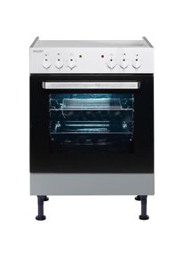 KOCHSTATION, Herdumbauschrank &raquo;KS-Cara&laquo;, basaltgrau, basaltgrau -B/H/T: 60 cm x 87 cm x 58,4 cm,